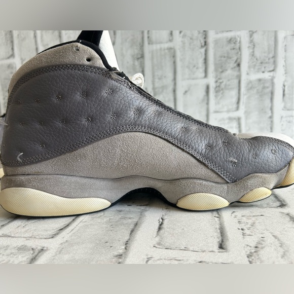Air Jordan 13 Retro Atmosphere Grey Black White 414571- 016 Men’s Shoes Size 11 - Picture 12 of 12
